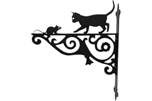Steel Images Cat & Mouse Ornamental Bracket