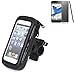 Produktbild Fahrradhalterung für ZTE Blade L6, Handyhalterung Lenkstange Fahrrad Halter Motorrad Bike mount Smartphone Halter Wasserabweisend, regensicher, spritzwasserdicht