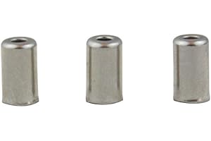 WINOMO Ingranaggio del freno di bicicletta tappi di punta del freno cavo consigli stecche 100 pezzi