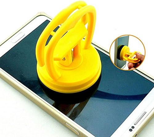 Myfei Universal Disassembly Heavy Duty Suction Cup Repair Tool, Pad Glass Lifter, LCD Screen Opening Tool for all Tablet Phones (Yellow)