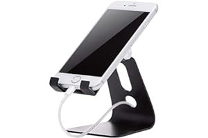 ‎AMAZON BASICS Amazon Basics Verstellbarer Handy-Ständer , Schwarz