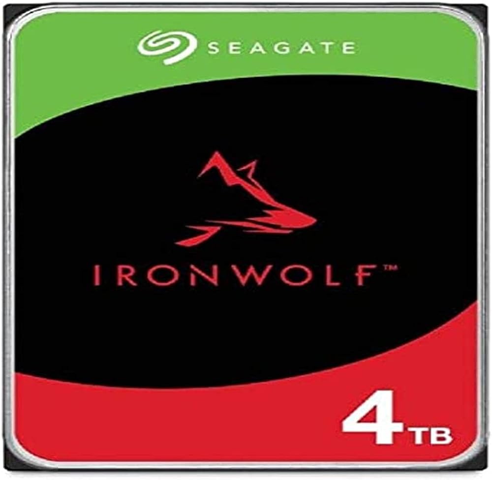 Seagate Uyumlu IronWolf ST4000VN006 - Festplatte - 4 TB - SATA 6Gb/s