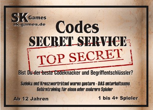 Codes - Secret Service (An Imitation Game with Codenames) von SK Games