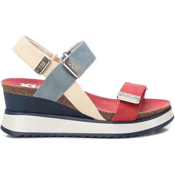 Sandalia Xti XTI - Zapato Mujer Oro - Calzado Cómodo Y Versátil - Moda Casual - Modelo 14378501 (Talla 36 Sandalias Xti Mujer