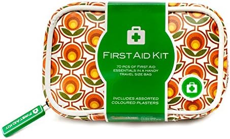 70 Piece Vintage inspired mini first aid kit by Yellodoor (Orange (Retromania))