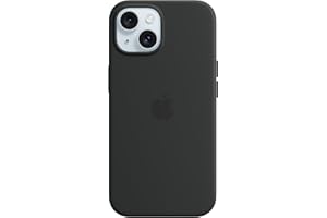 Apple iPhone 15 Silikon Case mit MagSafe – Schwarz ​​​​​​​