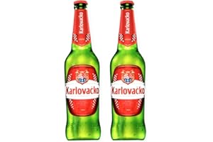 24 Flaschen Karlovacko Pivo aus Kroatien Bier