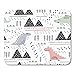 Produktbild AOCCK Gaming Mauspads, Gaming Mouse Pad Adorable Funny Dinosaurs in Cartoon Perfect Party Kindergarten Baby Preschool 11.8"x 9.8" Decor Office Nonslip Rubber Backing Mousepad Mouse Mat