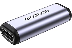 MOGOOD USB C Kupplung Verbinder Coupler Buchse zu Buchse Adapter Female to Female OTG Typ C Konverter 40Gbps Ladegerät Stecker Kompatibel für C Gerät