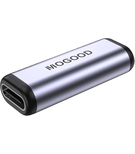 QIANRENON USB4 2.0 Typ C Adapter 80Gbps – PD 240W, 8K@60Hz, Alugehäuse, 2 Stück