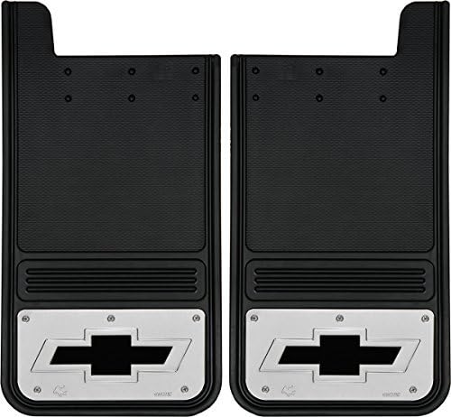 Gatorback Chevy Silverado Bowtie Truck Mud Flaps - Rear Pair by Truck Hardware