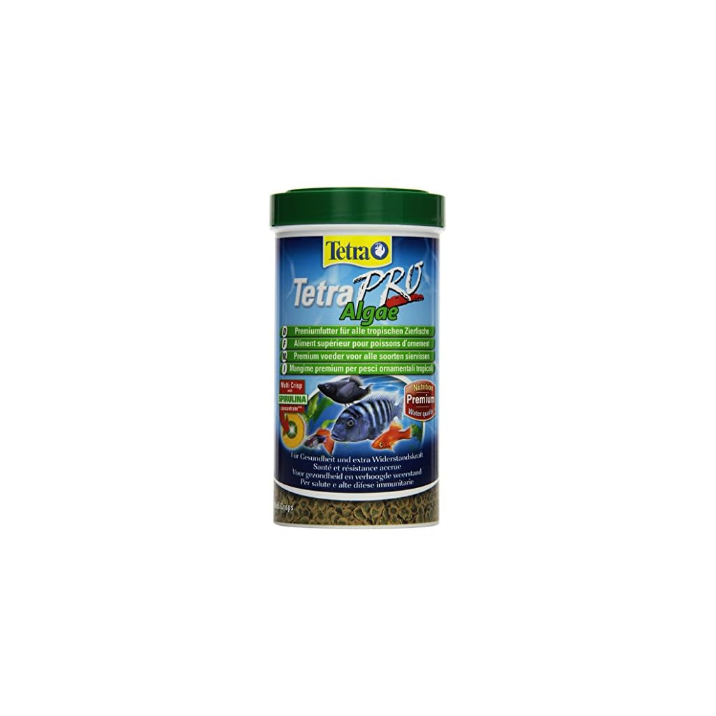 Tetrapro algae crisps растительный корм для всех видов рыб 500мл*3 (чипсы) 204492 (4004218139152)