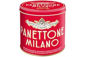 PAPAVAL RETAIL Chiostro Di Saronno Classic Panettone Pack of 1kg, Gifing Tin