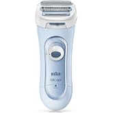 Braun Silk-epil Lady Shaver, 3&rsquo;&uuml; 1 arada kablosuz ıslak ve kuru elektrikli tıraş makinesi, d&uuml;zeltme ve peeling sistemi