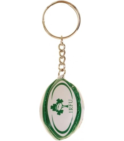 Porte-clés Ballon De Rugby Angleterre Gilbert - Multicolore, Taille Unique