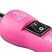 HerStyler Professional Baby Curling Wand Hair Curler 9mm – 18mm for Perfect Baby Curls (Pink)