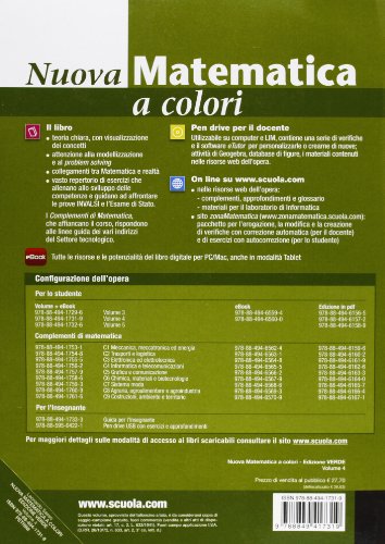 La Matematica A Colori Edizione Verde 5 Pdf