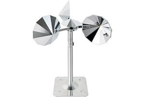 ALLESHELFER Taubenabwehr, Vogelabwehr Windspiel Specht Abwehr, 360° Reflexion Vogelschreck Balkon, Specht Abwehr mit Aluminium-Basis, Vogelschreck Vogelabwehr, Vogelabwehr Dachbalken, Specht Abwehr Fassade