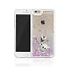 Produktbild Phone Kandy® Hart Transparent Shell Glitter Stars Sparkle Telefon-Kasten mit Karikatur Hülle Abdeckung Haut tascen (iPhone 5 5s, Olaf)