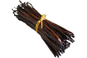 VANILL'EPICES 20 gousses de vanille bourbon de Madagascar à portée de main : Petites gousses, grand goût 11 à 13 cm