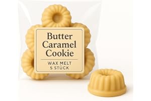 Duftmelt ❥ 5er Set - Duftwachs | Duftkerzen Aromalampe ❥ (Butter Caramel Cookie)
