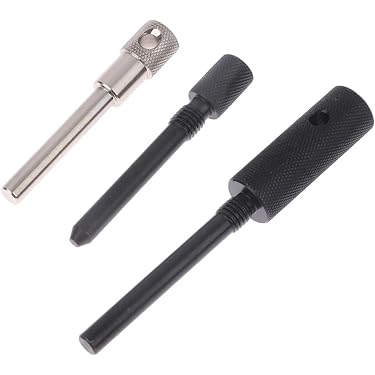 Kit Outils Calage Moteur QWORK Pour Fiat 2.3JTD Et 3.0JTD - Acier Carbone Pour Réglage Précis Courroie Distribution