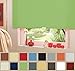 Produktbild Springrollo Mittelzugrollo Schnapprollo Tür Fenster Rollo Vorhang Farbe Grün Breite 62 cm bis 242 cm Höhe 160 cm und 230 cm Stoff blickdicht lichtdurchlässig Sonnenschutz Sichtschutz Blendschutz (132 x 160 cm)