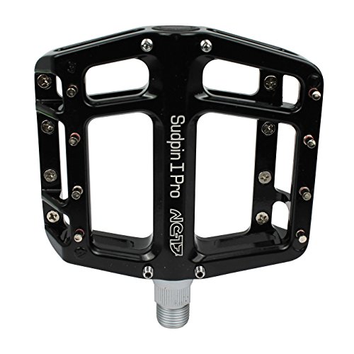 NC-17 Sudpin I Pro Aluminium Plattform Pedale / Fahrrad Pedale MTB / Mountainbike Pedal / BMX Pedal / Kugellager + Cr-Mo Achse / inklusiv Ersatzpins, verschiedene Farben - 2