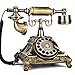 Produktbild AMYDREAM Europäische Rotary Wireless Antikes Telefon,Retro festnetztelefon Mode Kreativ Rotary Vintage schnurloses Telefon Für Home Dekoration speicherwert-B 23x25cm(9x10inch)