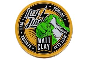 HEY JOE! - Genuine Hair Pomade Matt Clay Travel Size | Cera Mate para Pelo con Fijación Media Alta - 15 ml