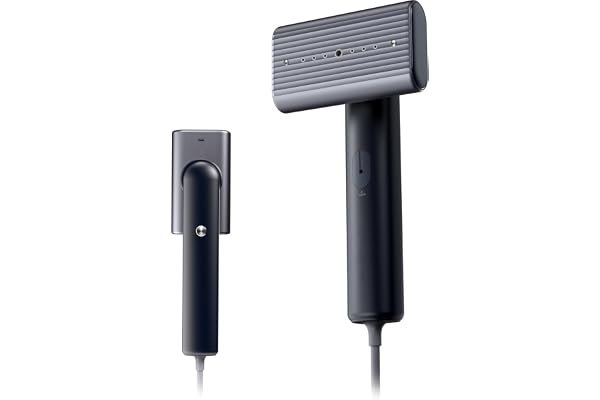 Nesugar G9 Bärbar 2-i-1 klädångare – strykjärn och manuell ångare – Uppvärmningstid: 0,9 lb – 1 200 W
