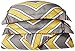Produktbild Chic Home 2 Piece Piper Chevron Printed Reversible Duvet Cover Set, Twin, Yellow by Chic Home