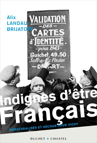 couverture de : Indignes d'&ecirc;tre Fran&ccedil;ais