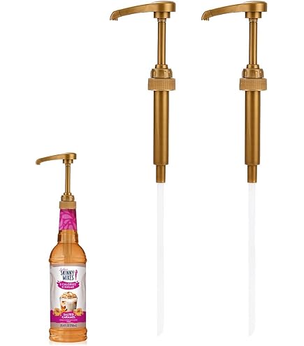 4er Set Sirup-Pumpen Für 700ml & 1L Flaschen – Perfekt Für Monin-Sirup, Kaffee & Cocktails, Hygienisch & Präzise