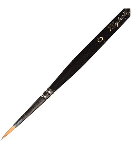 Pennello Winsor & Newton 5189704 Serie One Stroke - Piatto In Legno 6mm Per Acquerello