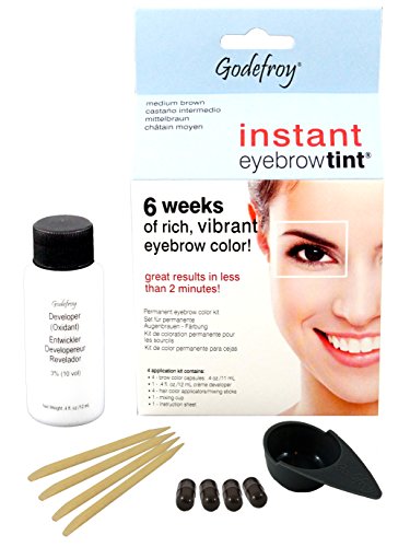 Godefroy Instant Eyebrow Tint Blister Medium Brown