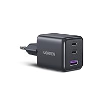 UGREEN 45W USB charger 5-poorts oplader GaN-snellader PPS-voeding PD-opladeradapter compatibel met Galaxy S25 Ultra, S24, iPhone 17 Pro Max, MacBook Air, iPad, Tab A8, Pixel 9 UGREEN 45W USB charger 5-poorts oplader GaN-snellader PPS-voeding PD-opladeradapter compatibel met Galaxy S25 Ultra, S24, iPhone 17 Pro Max, MacBook Air, iPad, Tab A8, Pixel 9