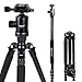 Produktbild Zomei Z666 Professional Tragbare geringe Gewicht Traveler Stativ höhe Anpassungen mit Panorama Kopf inkl. Tragetasche für Canon Nikon Sony Olympus Kamera.
