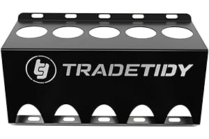 Tradetidy Support de stockage en silicone/mastic/adhésif, idéal pour camionnettes, garages, ateliers, construction en acier robuste, bords arrondis pour la sécurité, 310 mm (L) x 200 mm (H) x 110