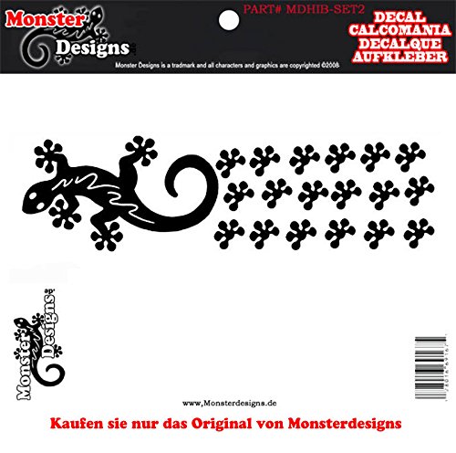 Preisvergleich Produktbild Gecko Autoaufkleber Gecko Aufkleber Set:4