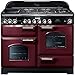 Produktbild Falcon RANGECOOKER CLASSIC DELUXE 110 tiefrot /chrom - Kochfeld GAS Grill / Multif.ofen / HL Ofen