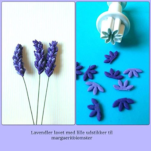 LIHAO Fondant Ausstecher 33 tlg Ausstechformen Auswerfer Stempel Tortendeko Kuchendekorationsset Backen - 6