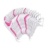 SODIAL(R) 100pcs Dental Floss Picks Teeth Toothpicks Stick Oral Care
