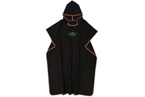 KEYOHOME Poncho Surf en microfibre avec capuche Adulte Tissu à séchage rapide pour femme et homme