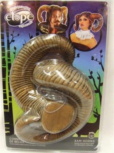 Giant Ram Horns ~ Minataur ~ Rubber horns ~ 50cm Long ~ Halloween ~ Devil