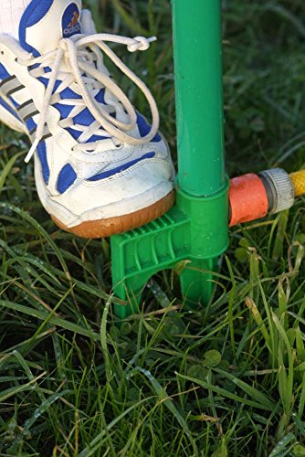 FloraSun Funflower – die lustige Gartendusche, Wasserspiele zur Gartenbewässerung, rot - 2