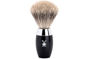 Mühle Kosmo Blaireau poils de blaireau fine, noir blaireau