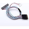 Generic "40Pin 2 Channel 6 Bit Led Lcd Lvds Screen Cable For 10.1/15.6/14 Inch Display "