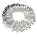 Produktbild Haarspange - TOOGOO(R)50 Stueck 45mm Haar Klipp Maedchen Haar Boegen Einzelne Zinke Krokodilklemmen Haar Pin