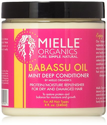 MIELLE Organics babassu aceite verde deep Conditioner